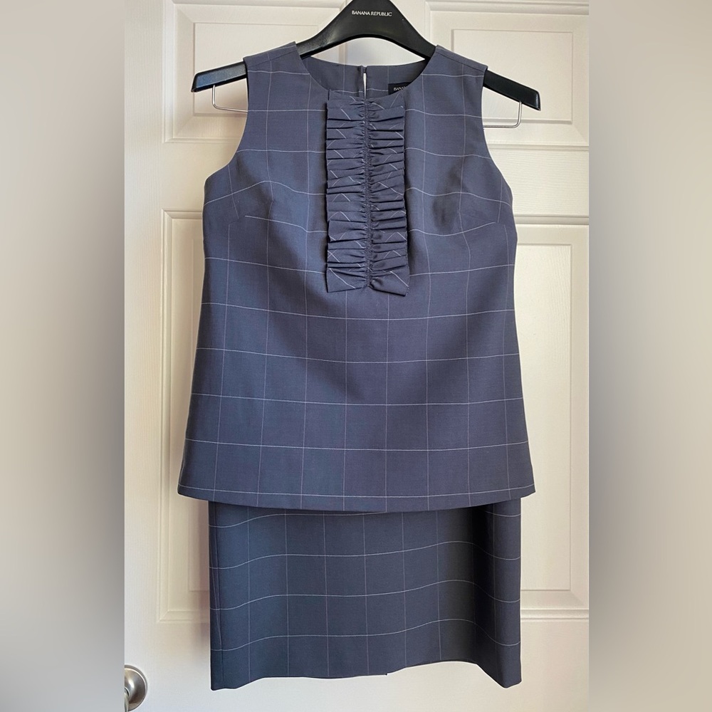 Sleeveless Top & Skirt Set
